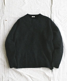 LIDNM | CASHMERE MILLED CREW KNIT(ニット/セーター)