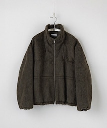 WYM LIDNM | WOOL BLEND SHAGGY SHORT BLOUSON(ブルゾン)