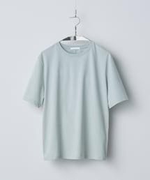 WYM LIDNM | EXTRA FINE COTTON BASIC TEE -SLIM CROPPED FIT-(Tシャツ/カットソー)