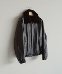 LIDNM | French Pilot Leather Jacket(ブルゾン)