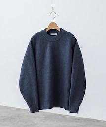 WYM LIDNM | MELANGE AZE LOOSE KNIT(ニット/セーター)