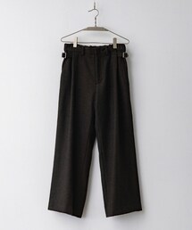 WYM LIDNM | TWEED BAGGY SLACKS(スラックス)