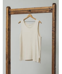 LIDNM | LINEN SLUB TANK TOP(タンクトップ)