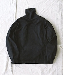 LIDNM | SUPER FINE WOOL TURTLE(ニット/セーター)