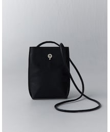 WYM LIDNM | SHRINK EMBOSS LEATHER SHOULDER BAG(ショルダーバッグ)