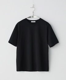 WYM LIDNM | EXTRA FINE COTTON BASIC TEE -SLIM CROPPED FIT-(Tシャツ/カットソー)