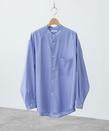 WYM LIDNM | TENCEL BAND COLLAR SHIRT(シャツ/ブラウス)