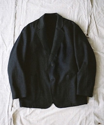 LIDNM | WOOL MILLED IVY JACKET(テーラードジャケット)
