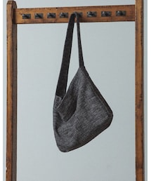 LIDNM | TWEED LARGE NEWSPAPER BAG(ショルダーバッグ)
