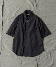 LIDNM | WOOL MICRO CHECK SHIRT(シャツ/ブラウス)