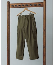 LIDNM | WOOL WASHER JUNGLE FATIGUE(カーゴパンツ)