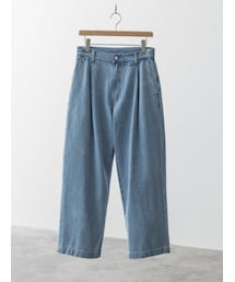 WYM LIDNM | TUCK WIDE LOOSE DENIM(デニムパンツ)