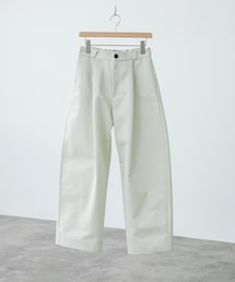WYM LIDNM | HI COUNT PEACH GABA DEEP TUCK PANTS(その他パンツ)