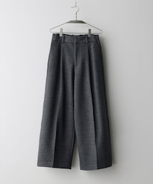 WYM LIDNM | DOUBLE-FACED DEEP TUCK BAGGY SLACKS(スラックス)