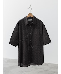 WYM LIDNM | EMBROIDERY SHEER SHIRT(シャツ/ブラウス)