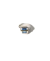 Lncs | s925 Zirconia Sapphire Ring(リング)