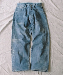 LIDNM | SUNBURN FADED DENIM(デニムパンツ)