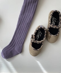 韓国子供服 | size...1-2y / color... purple(レッグウェア)