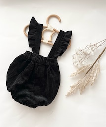 Handmade | size... 90cm / color... black(サロペット/オーバーオール)