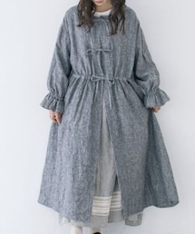 ⚫︎前後着リネンワンピース | ワンピース/ドレス