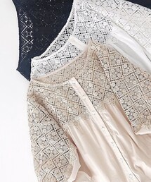 ⚫︎おめかしレースブラウス | シャツ/ブラウス