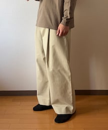 STUDIO NICHOLSON | 【STUDIO NICHOLSON/スタジオニコルソン】SORTE VOLUME PLEATS パンツ(その他パンツ)