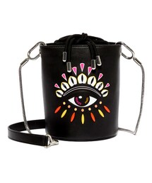 KENZO | Kenzo Kontact Eyes Mini Bucket Bag in Black(ドラムバッグ)