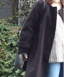 chocol raffine robe | ノーカラーコート