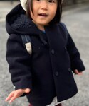 PETIT BATEAU(プチバトー)の「ジャケット/アウター(ピーコート)」