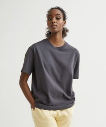H&M | コットンワイドTシャツ / S(Tシャツ/カットソー)