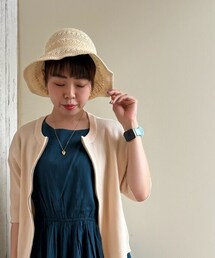 Samansa Mos2 blue | カーディガン/ボレロ