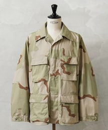 MILITARY | 【古着】US ARMY BDUジャケット 3C デザートカモ Large Regular(ミリタリージャケット)