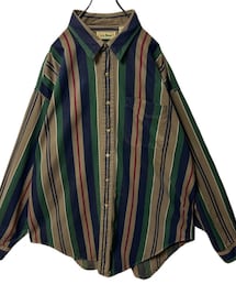 L.L.Bean | L.L.Bean 80s マルチストライプコットンシャツ(シャツ/ブラウス)