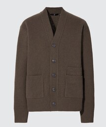 UNIQLO | プレミアムラムVネックカーディガン（長袖）(カーディガン/ボレロ)