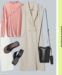 JEANASIS | ロングテーラーベスト        ¥9,900(ジャケット/アウター)