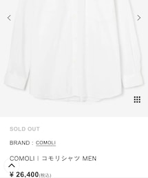COMOLI | Tシャツ/カットソー