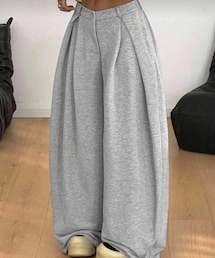 SHEIN | スウェットカーブパンツ(スウェットパンツ)