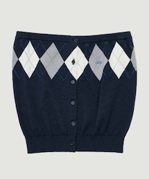grove | VENI ARGYLE TUBE TOP(チューブトップ)