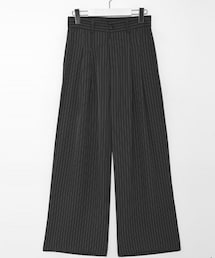 gleym | ストライプゴムタック入りスラックス(スラックス)