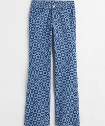 H&M | フレアローデニム(デニムパンツ)