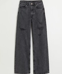 H&M | ワイドハイデニム(デニムパンツ)