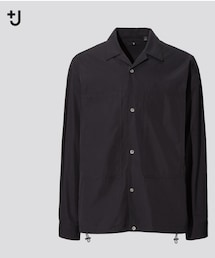 UNIQLO | UNIQLO +J スーピマコットンオーバーサイズシャツブルゾン(ブルゾン)
