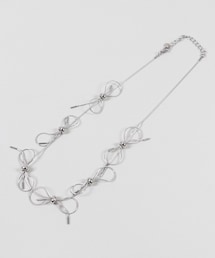 SPINNS | リボンメタルネックレス(ネックレス)