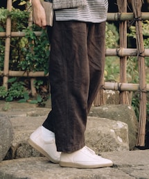 MITTAN | 亜麻苧麻ワイド(その他パンツ)