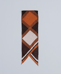 UNFOLK | #-00 Hand print silk scarf(その他小物)