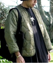 vintage military liner jacket | ミリタリージャケット