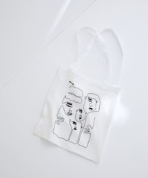 KRISTE STAN

 | 【KRISTE STAN for ADAM ET ROPE'】別注刺繍Tote-Bag (品番:EUX32400)(トートバッグ)
