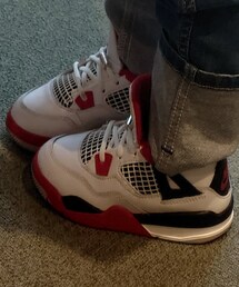 NIKE | ジョーダン4　ファイアレッド(スニーカー)
