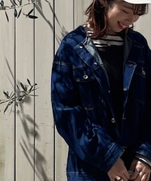 Samansa Mos2 blue | ジャケット/アウター