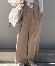 Samansa Mos2 blue | オールインワン・サロペット